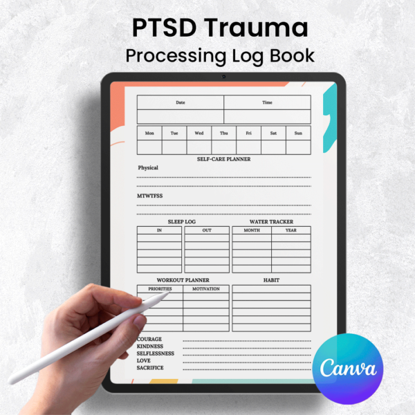 Take Control of Your Recovery: 2024 PTSD & Trauma Log Book