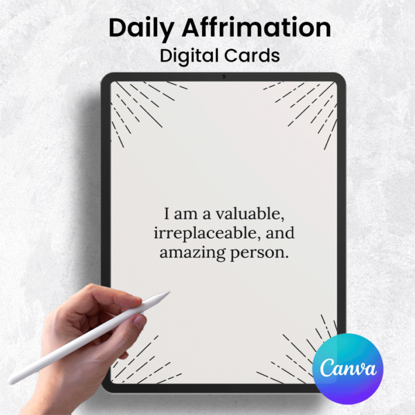 Daily Affirmations: Heal from Trauma (Canva) - Image 4