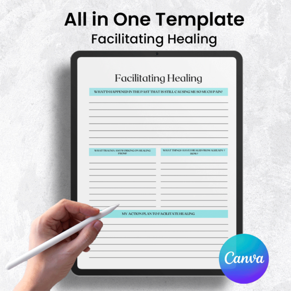 2024 Personalized Trauma Healing Workbook (Canva) - Image 4