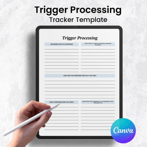 Post-Traumatic Stress Disorder Processing Workbook | PTSD - Image 4