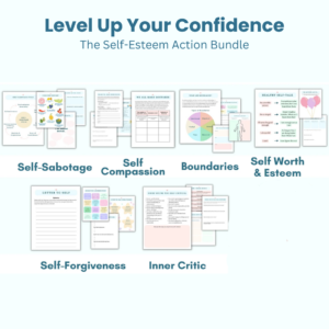 Self-Esteem Worksheets for Teens - Build Confidence & Self-Love