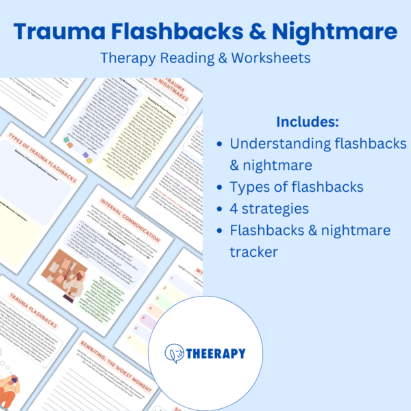 A person writing in a dream journal with a pen and notebook. Trauma flashbacks & nightmares