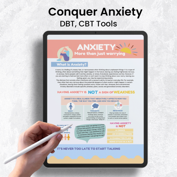 Reclaiming control over anxiety and achieving self-confidence.